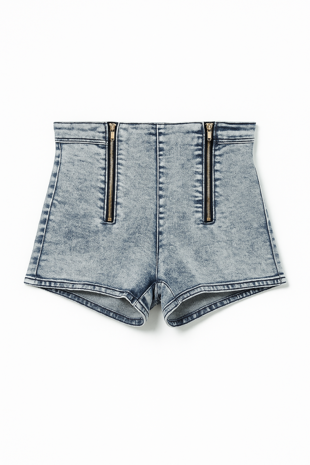High Waisted Denim Shorts