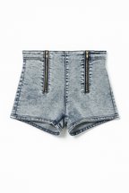 High Waisted Denim Shorts