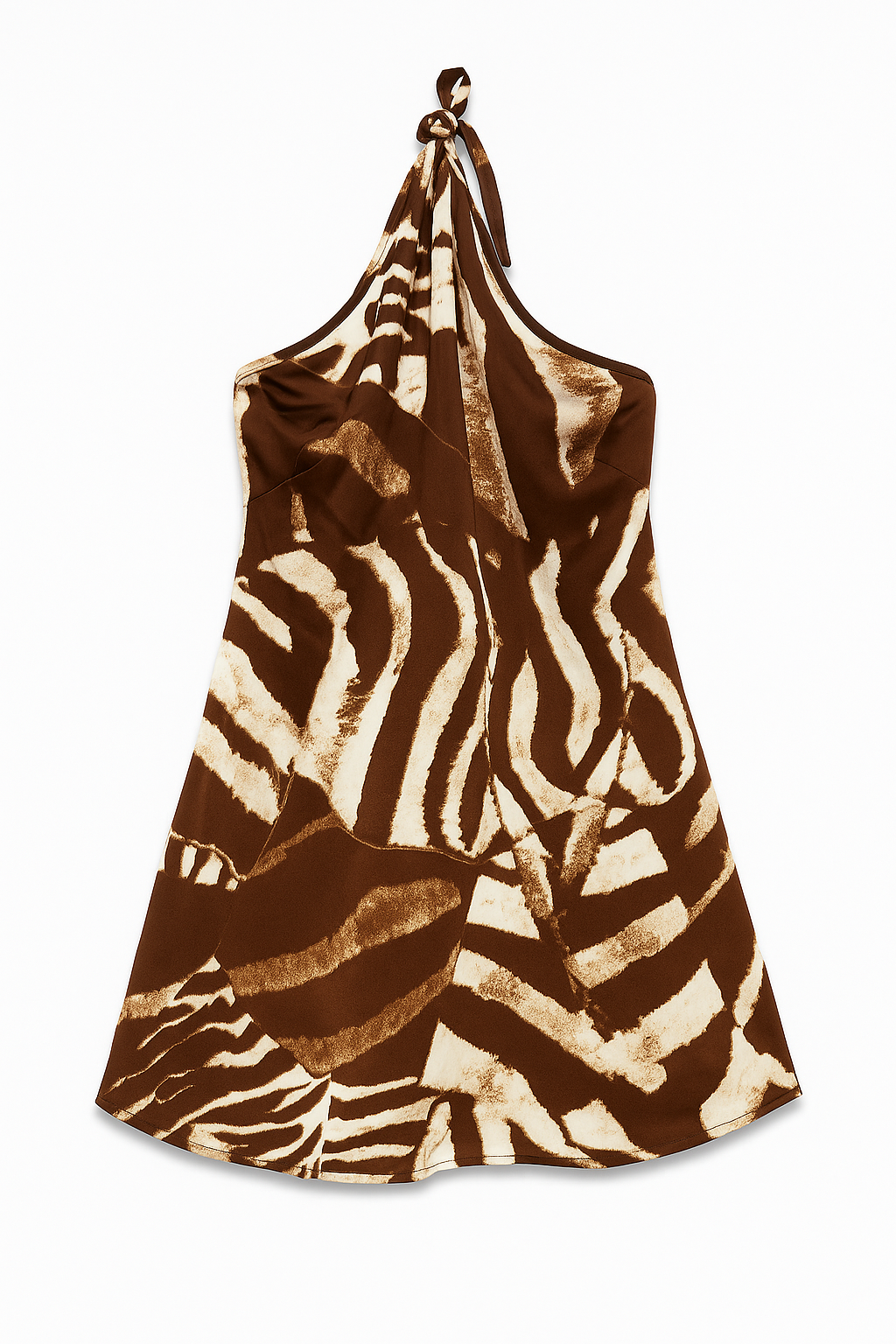 Zebra Luxe Mini Dress