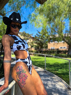 Animal Print Swimsuit One Piece