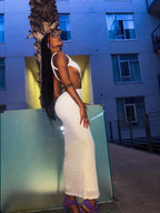 Goddess Cut Out Dress