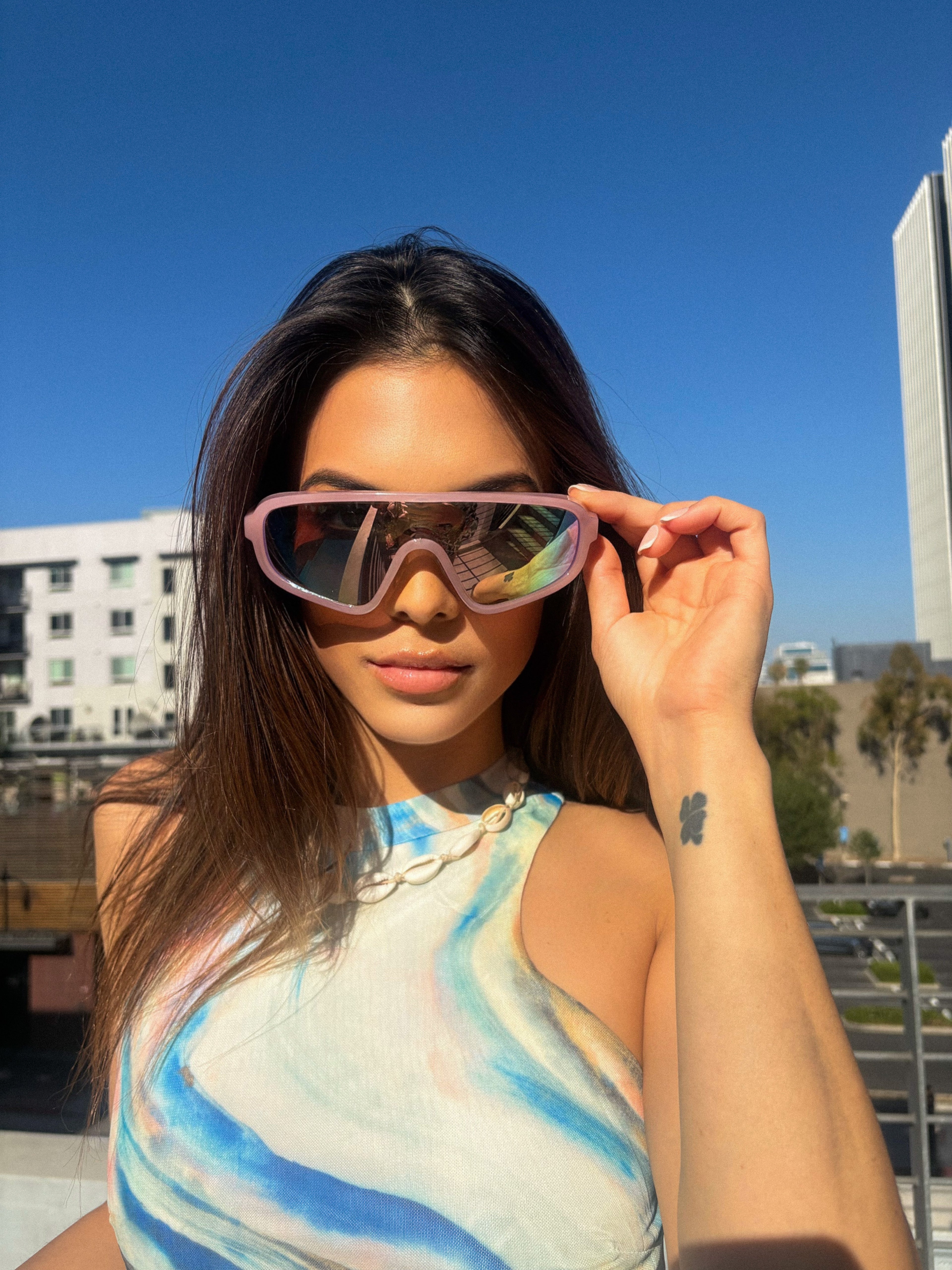 Blush Beam Sunglasses