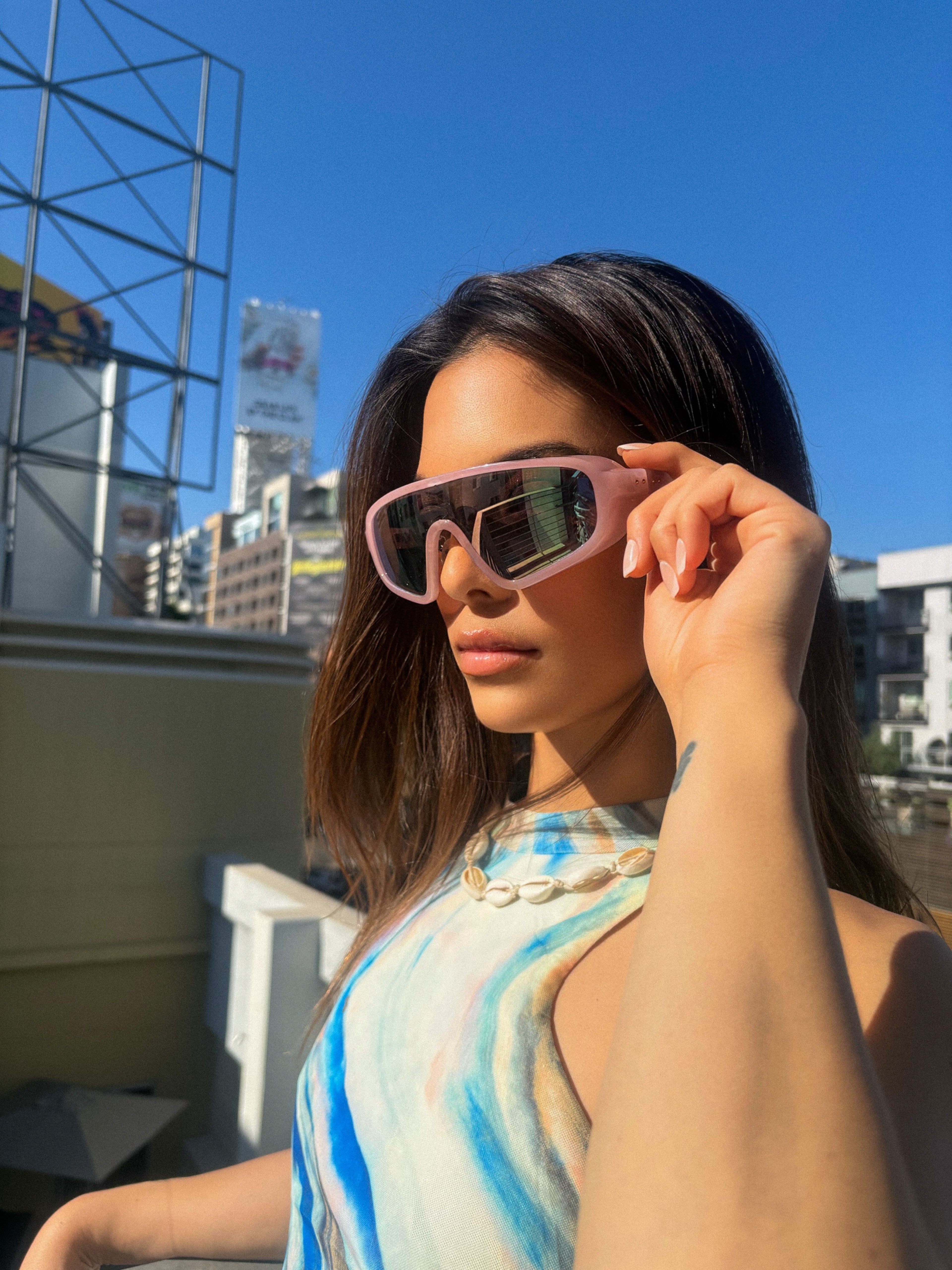 Blush Beam Sunglasses